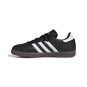 Adidas Youth Samba Indoor Soccer Shoes Black White Gum Size 1 Big Kid New